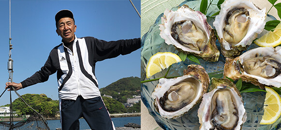 No.002- 九十九島かき本舗 田渕次郎さん｜佐世保ふるさと市場サセボーノ!!