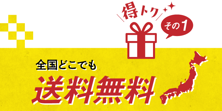 全国どこでも送料無料