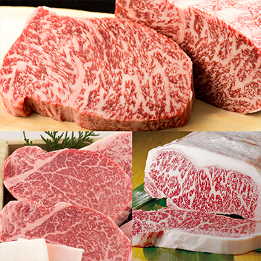 選べる長崎和牛の　　　　ステーキ肉