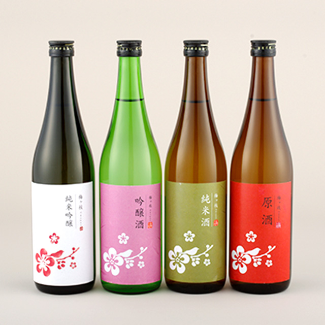 日本酒飲みくらべ　　　4本セット4種各720ml
